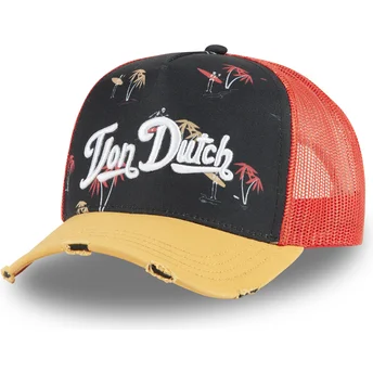 Czapka trucker multikolorowa PRINT05 od Von Dutch