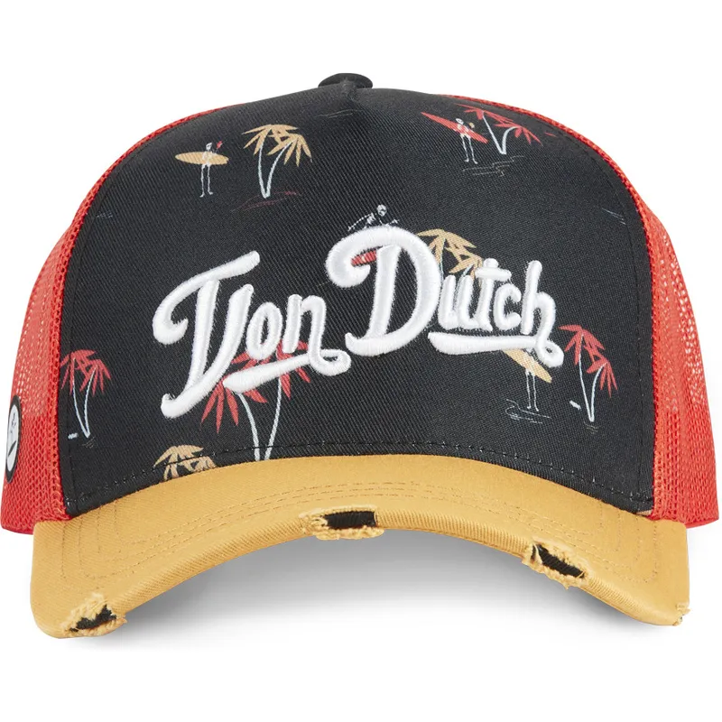 czapka-trucker-wielokolorowa-print05-von-dutch czapka-trucker-wielokolorowa-print05-von-dutch
