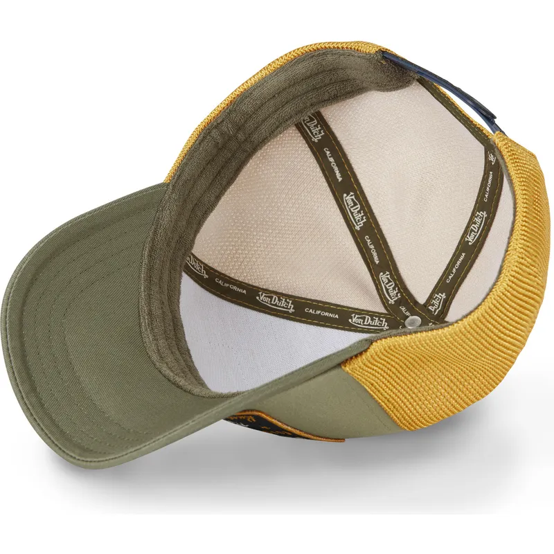 czapka-trucker-zielono-zolta-wild02-von-dutch