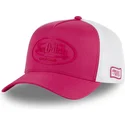 rozowo-biala-czapka-trucker-fluo01-od-von-dutch