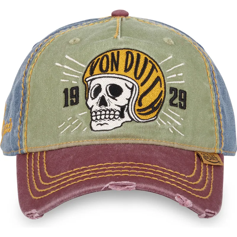 czapka-z-daszkiem-wielokolorowa-regulowana-retro03-von-dutch