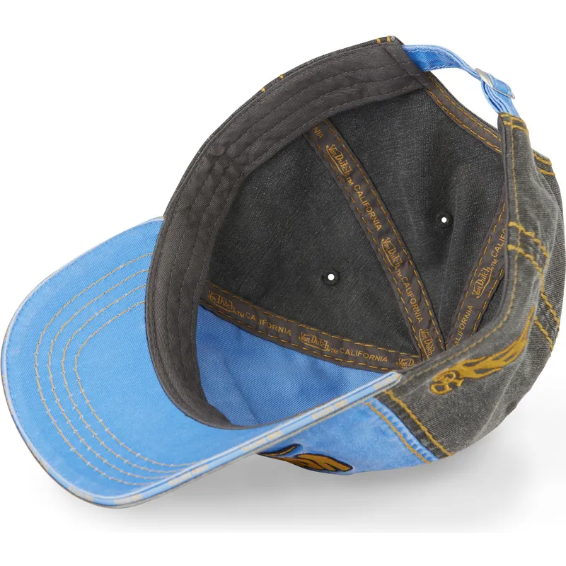 czapka-z-zakrzywionym-daszkiem-niebiesko-szara-regulowana-retro05-od-von-dutch