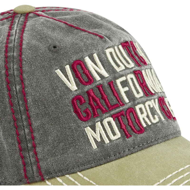 czapka-z-daszkiem-zielona-regulowana-retro06-von-dutch