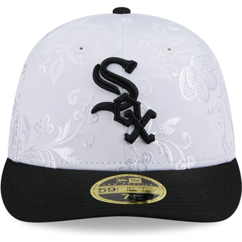 biala-i-czarna-dopasowana-czapka-z-daszkiem-59fifty-day-low-profile-chicago-white-sox-mlb-new-era