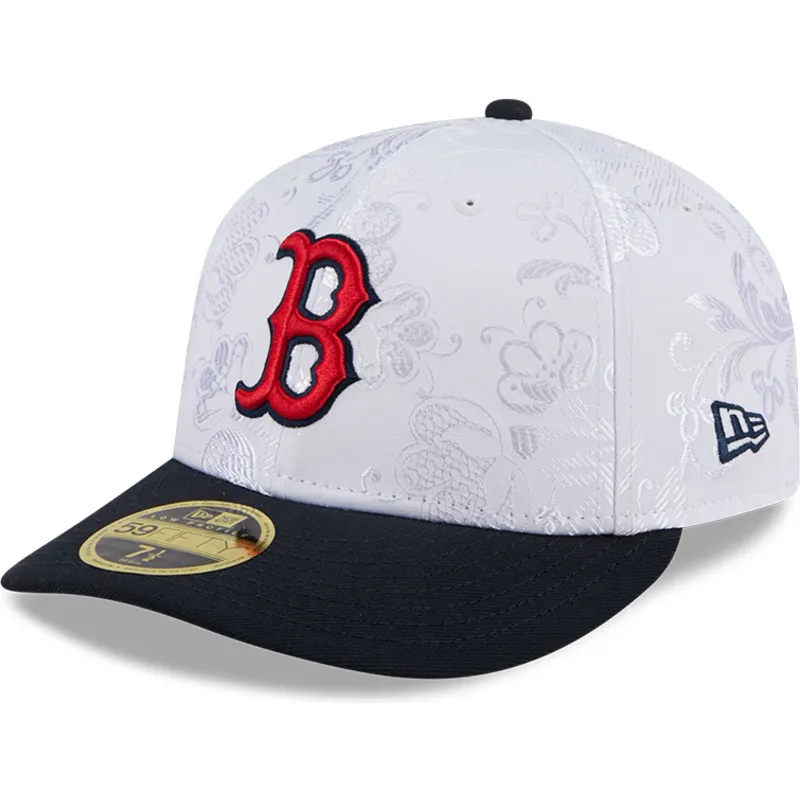 czapka-z-plaskim-daszkiem-granatowo-biala-dopasowana-59fifty-day-low-profile-boston-red-sox-mlb-new-era