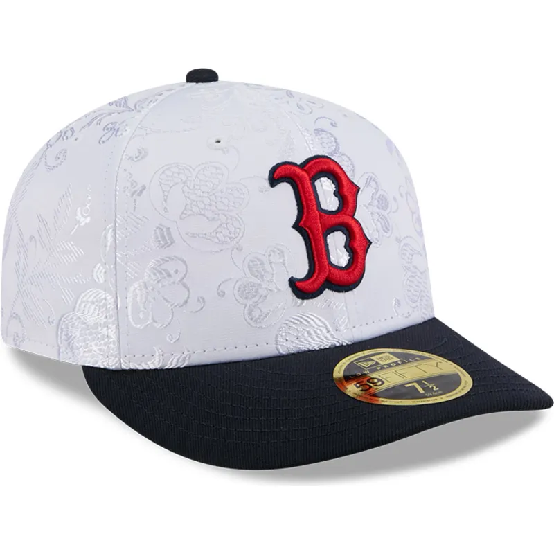 czapka-z-plaskim-daszkiem-granatowo-biala-dopasowana-59fifty-day-low-profile-boston-red-sox-mlb-new-era
