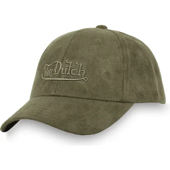 Czapka z daszkiem zielona regulowana SUE K od Von Dutch