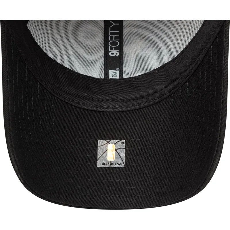 czapka-trucker-czarna-regulowana-z-szarym-logo-9forty-los-angeles-lakers-nba-new-era