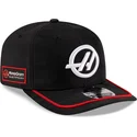 czarna-zakrzywiona-czapka-snapback-9seventy-stretch-snap-camo-zespolu-haas-f1-team-formula-1-od-new-era