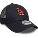 regulowana-granatowa-czapka-trucker-dla-dzieci-z-czerwonym-logo-9forty-homefield-los-angeles-dodgers-mlb-od-new-era