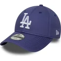 fioletowa-zakrzywiona-czapka-regulowana-dla-dzieci-9forty-league-essential-los-angeles-dodgers-mlb-od-new-era