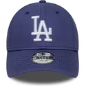 fioletowa-zakrzywiona-czapka-regulowana-dla-dzieci-9forty-league-essential-los-angeles-dodgers-mlb-od-new-era