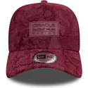 czapka-trucker-bordowa-a-frame-cord-red-bull-racing-formula-1-od-new-era