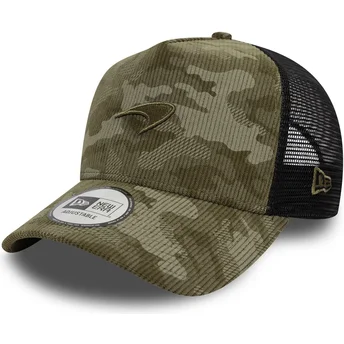 Czapka trucker z kamuflażem A Frame Cord McLaren Racing Formula 1 od New Era