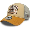 bezowa-czapka-trucker-a-frame-z-naszywka-graficzna-new-era