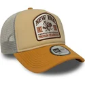 bezowa-czapka-trucker-a-frame-z-naszywka-graficzna-new-era