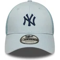czapka-trucker-niebieska-regulowana-z-logo-granatowym-9forty-homefield-new-york-yankees-mlb-new-era