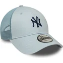 czapka-trucker-niebieska-regulowana-z-logo-granatowym-9forty-homefield-new-york-yankees-mlb-new-era
