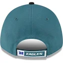 zielono-czarna-zakrzywiona-czapka-regulowana-dla-dzieci-9forty-the-league-philadelphia-eagles-nfl-od-new-era