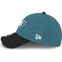 zielono-czarna-zakrzywiona-czapka-regulowana-dla-dzieci-9forty-the-league-philadelphia-eagles-nfl-od-new-era