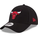 czarna-zakrzywiona-czapka-regulowana-dla-dzieci-9forty-the-league-chicago-bulls-nba-od-new-era