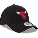 czarna-zakrzywiona-czapka-regulowana-dla-dzieci-9forty-the-league-chicago-bulls-nba-new-era