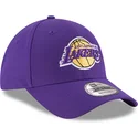 fioletowa-regulowana-czapka-z-daszkiem-dla-dzieci-9forty-the-league-los-angeles-lakers-nba-new-era