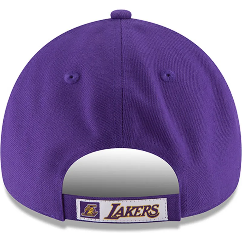 fioletowa-regulowana-czapka-z-daszkiem-dla-dzieci-9forty-the-league-los-angeles-lakers-nba-new-era