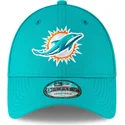 niebieska-zakrzywiona-regulowana-czapka-dziecieca-9forty-the-league-miami-dolphins-nfl-new-era