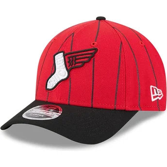 Czapka z zakrzywionym daszkiem czerwona i czarna snapback 9FORTY M-Crown City Connect Chicago White Sox MLB od New Era