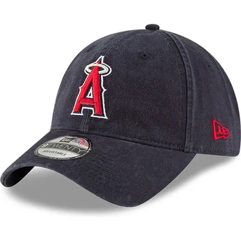 Regulowana granatowa czapka z zakrzywionym daszkiem 9TWENTY Core Classic Los Angeles Angels MLB od New Era