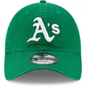 zielona-regulowana-czapka-z-zakrzywionym-daszkiem-9twenty-core-classic-oakland-athletics-mlb-marki-new-era
