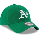 zielona-regulowana-czapka-z-zakrzywionym-daszkiem-9twenty-core-classic-oakland-athletics-mlb-marki-new-era