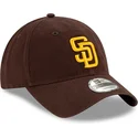 regulowana-brazowa-czapka-z-daszkiem-9twenty-core-classic-san-diego-padres-mlb-od-new-era
