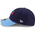 granatowa-zakrzywiona-czapka-z-regulacja-9twenty-core-classic-toronto-blue-jays-mlb-new-era