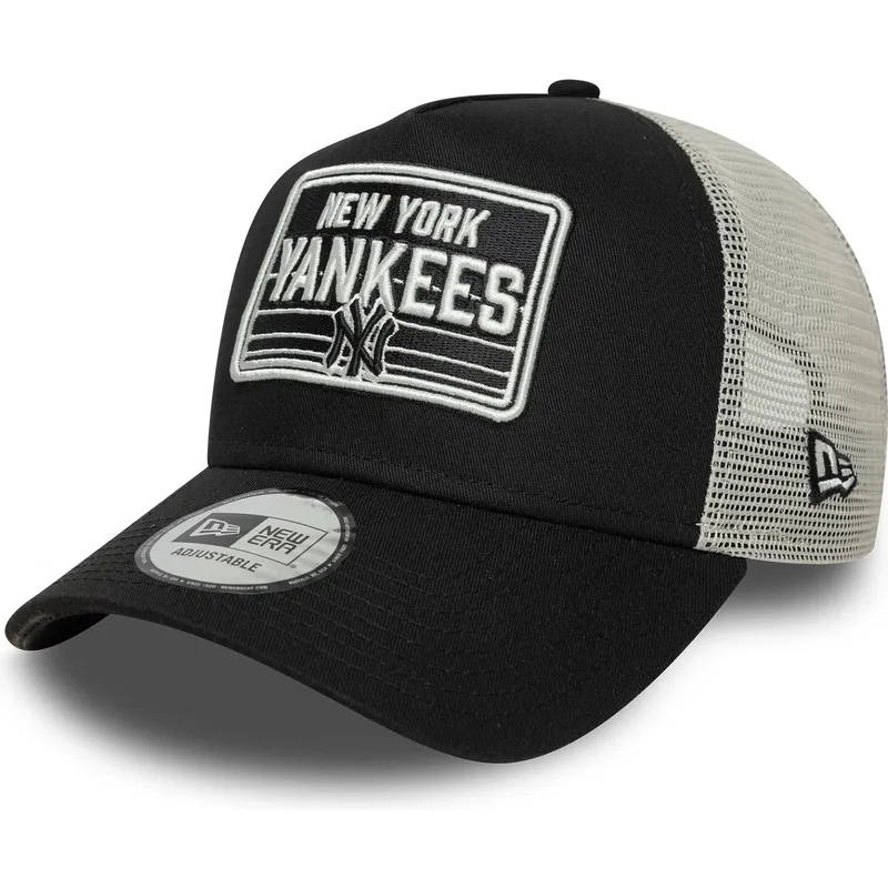 czapka-trucker-czarno-biala-a-frame-patch-new-york-yankees-mlb-new-era