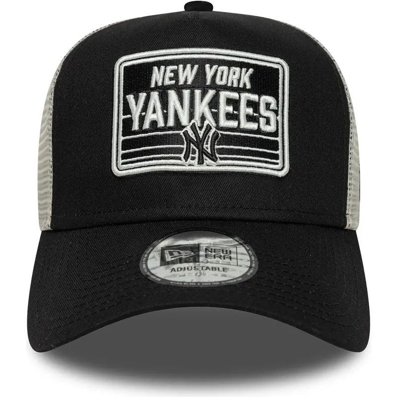 czapka-trucker-czarno-biala-a-frame-patch-new-york-yankees-mlb-new-era