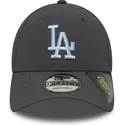 szara-regulowana-czapka-z-zakrzywionym-daszkiem-z-niebieskim-logo-9forty-recycled-los-angeles-dodgers-mlb-od-new-era