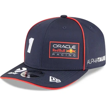 Czapki zakrzywiona granatowy snapback 9SEVENTY Stretch Snap Red Bull Racing Formula 1 New Era
