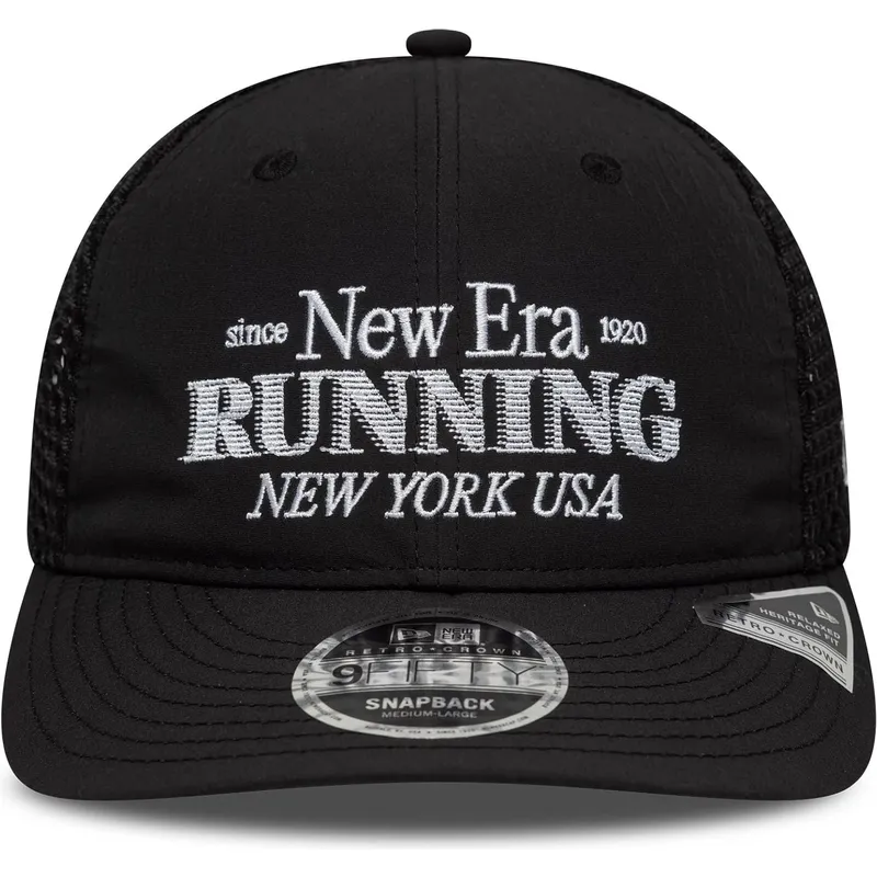 czapka-trucker-czarna-regulowana-9fifty-running-retro-crown-new-era