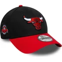 czarna-i-czerwona-regulowana-czapka-z-daszkiem-9forty-side-patch-chicago-bulls-nba-od-new-era