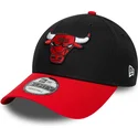 czarna-i-czerwona-regulowana-czapka-z-daszkiem-9forty-side-patch-chicago-bulls-nba-od-new-era