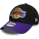 czapka-z-daszkiem-czarna-i-fioletowa-regulowana-9forty-side-patch-los-angeles-lakers-nba-od-new-era