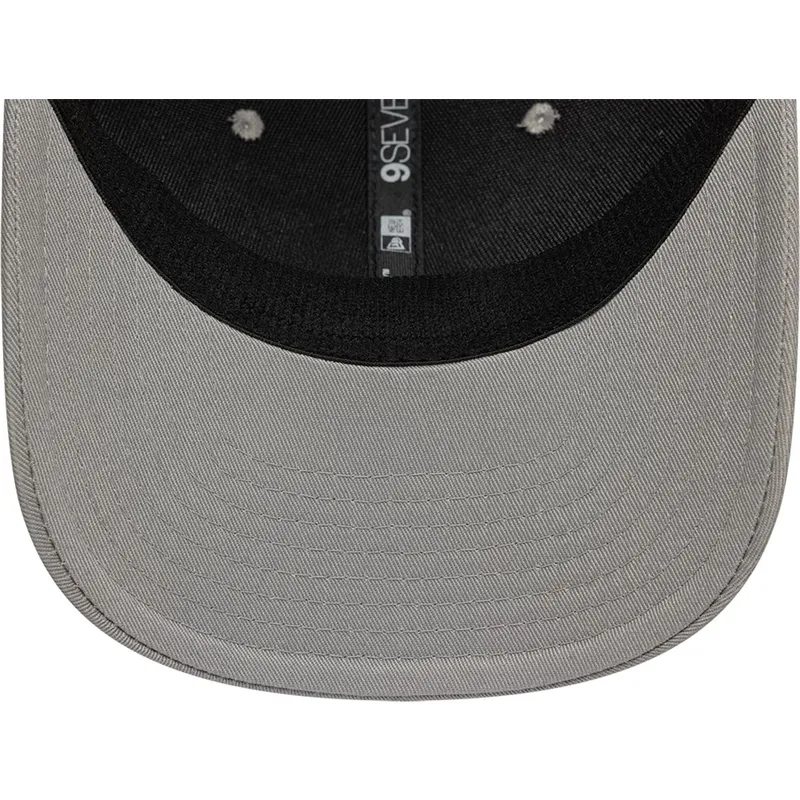 szara-czapka-trucker-z-szarym-logo-9seventy-stretch-snap-tonal-los-angeles-lakers-nba-new-era