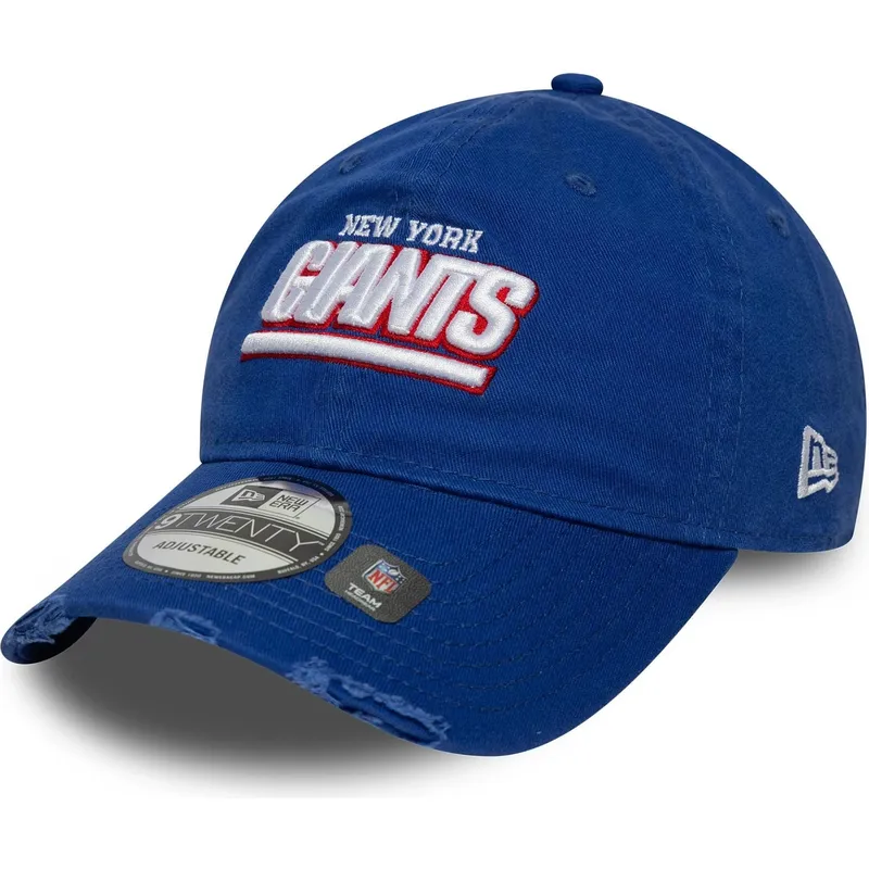 niebieska-zakrzywiona-czapka-regulowana-9twenty-washed-distress-new-york-giants-nfl-od-new-era