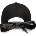czarna-regulowana-damska-czapka-z-zakrzywionym-daszkiem-z-czarnym-logo-9twenty-bow-back-new-york-yankees-mlb-od-new-era
