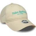 bezowa-czapka-trucker-regulowana-damska-9twenty-city-de-palm-springs-miasta-i-plaze-new-era