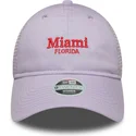 fioletowa-czapka-trucker-regulowana-dla-kobiet-9twenty-city-miami-miasta-i-plaze-od-new-era