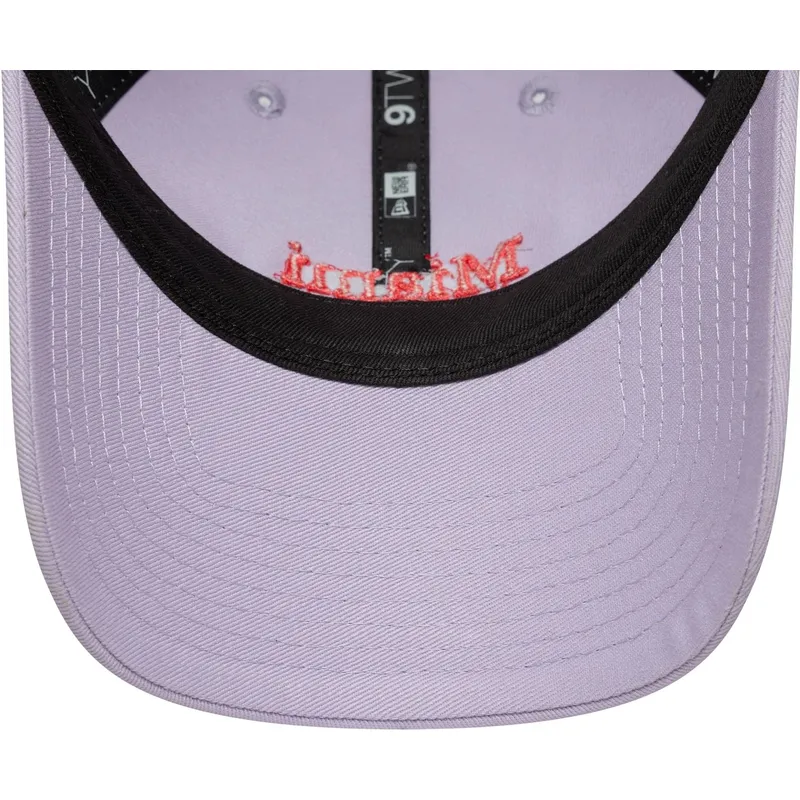 fioletowa-czapka-trucker-regulowana-dla-kobiet-9twenty-city-miami-miasta-i-plaze-od-new-era