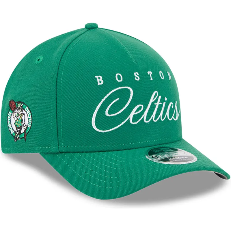 zielona-czapka-z-zakrzywionym-daszkiem-snapback-9forty-m-crown-draft-2025-boston-celtics-nba-new-era